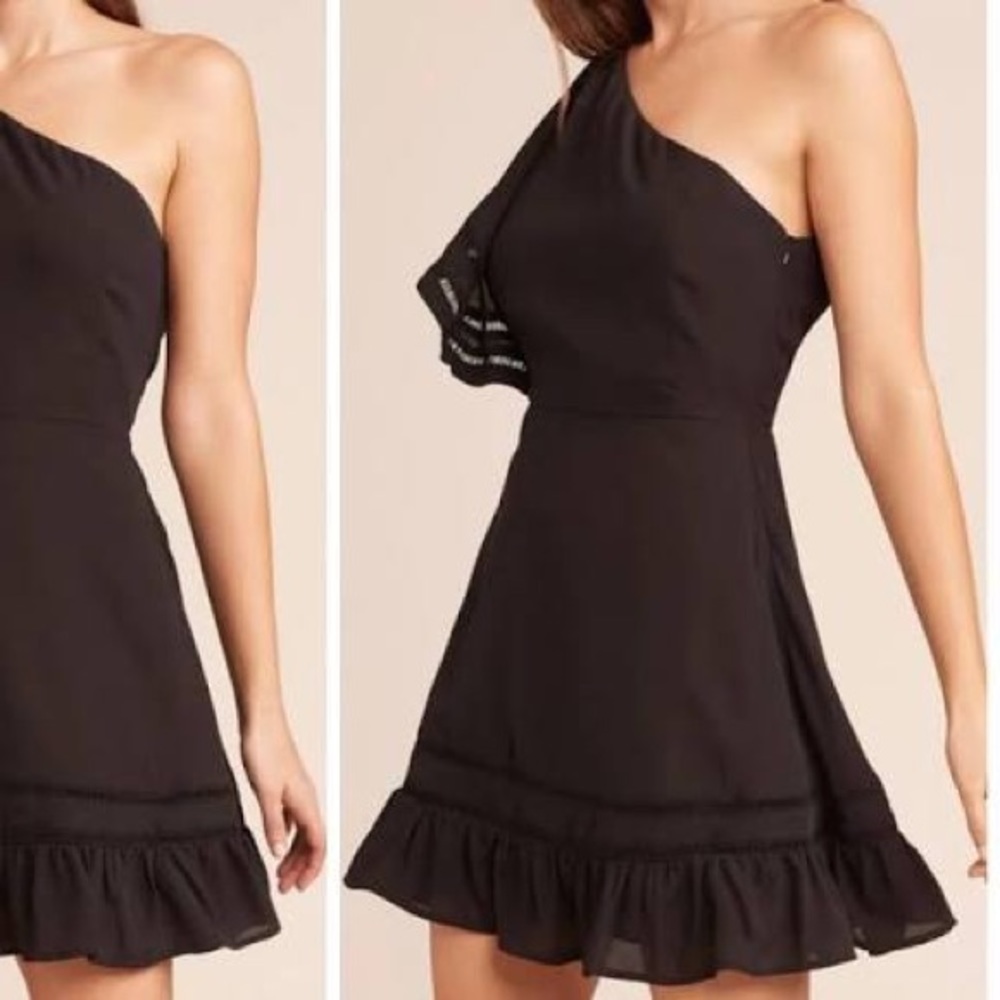 BB Dakota Toast to Host One-Shoulder Dress